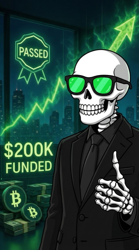 $200K Funded — Pass the crypto challenge